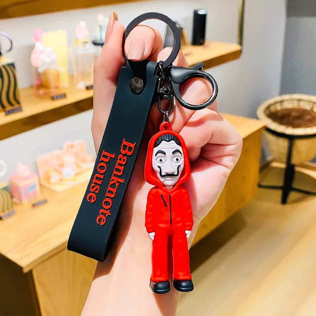 Money Heist-Bella Ciao Rubber Keychain