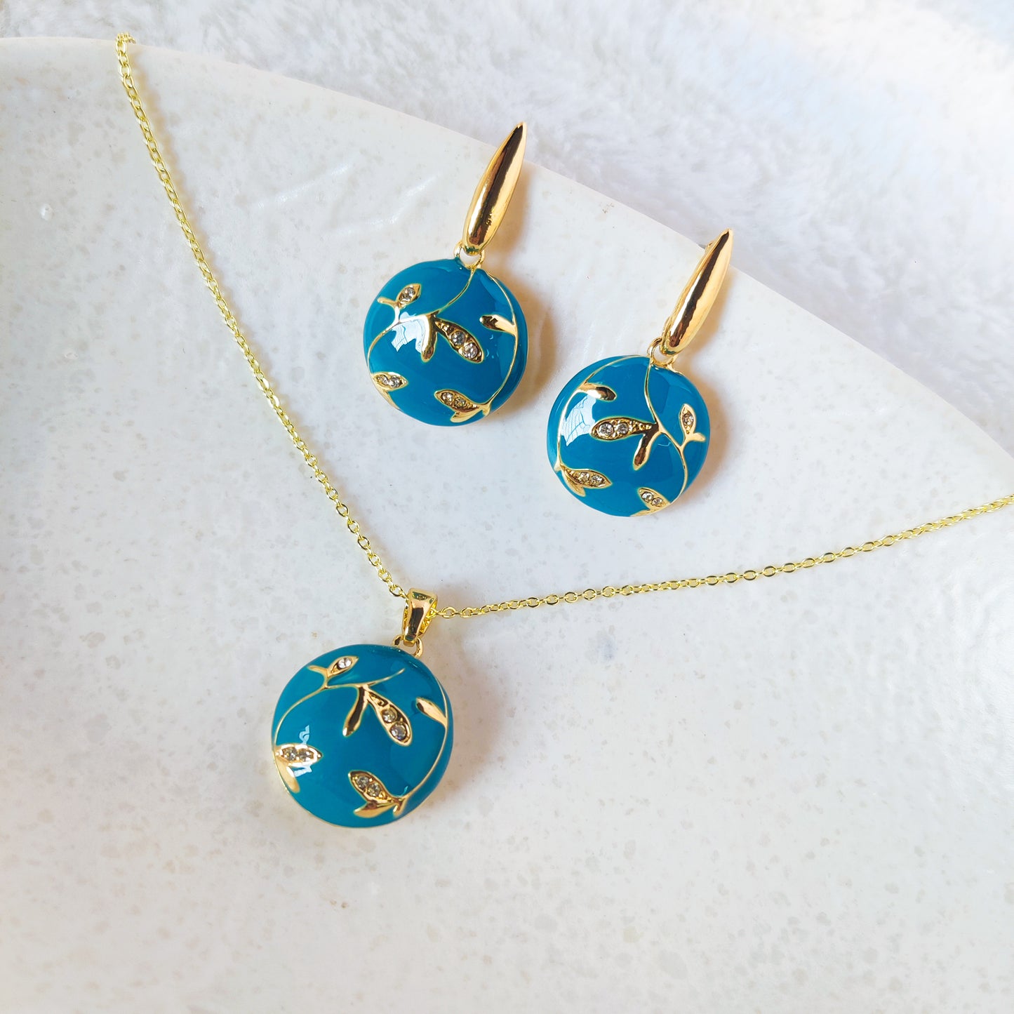 Oceanic Grace Set (2-way pendant)