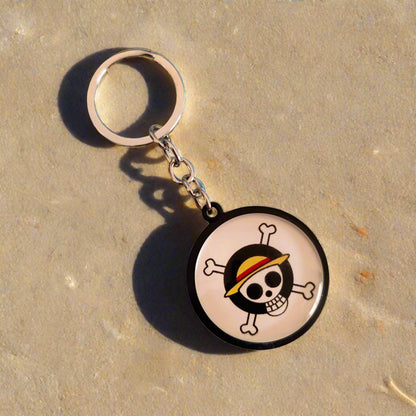 One Piece Logo Double-sided Keychain