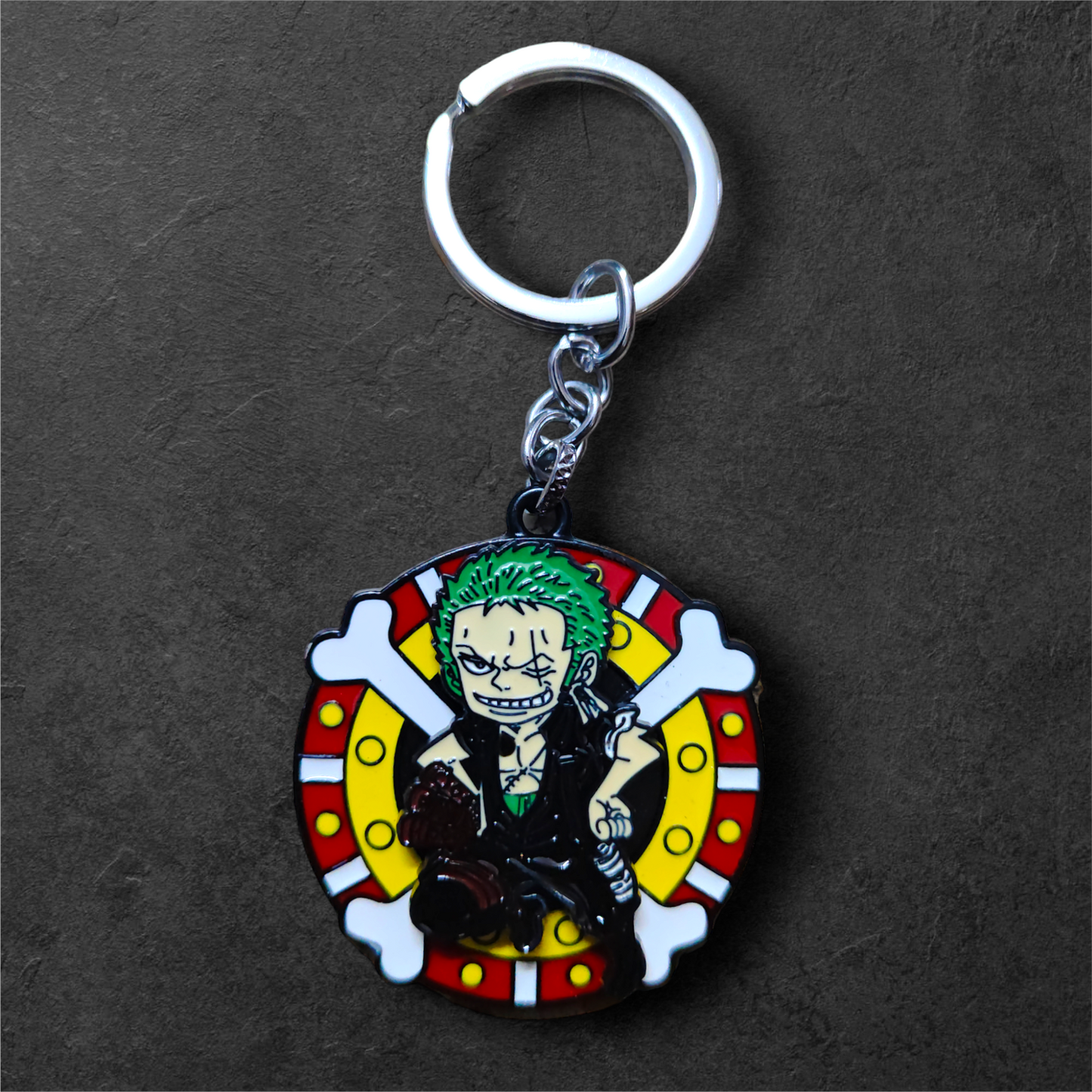 One Piece Rononao Zoro Spinning/Rotating Keychain