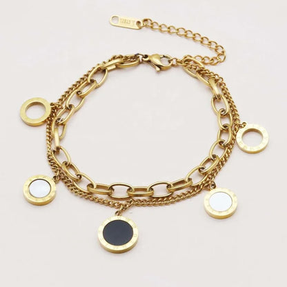 Roman Coin Reversible Bracelet