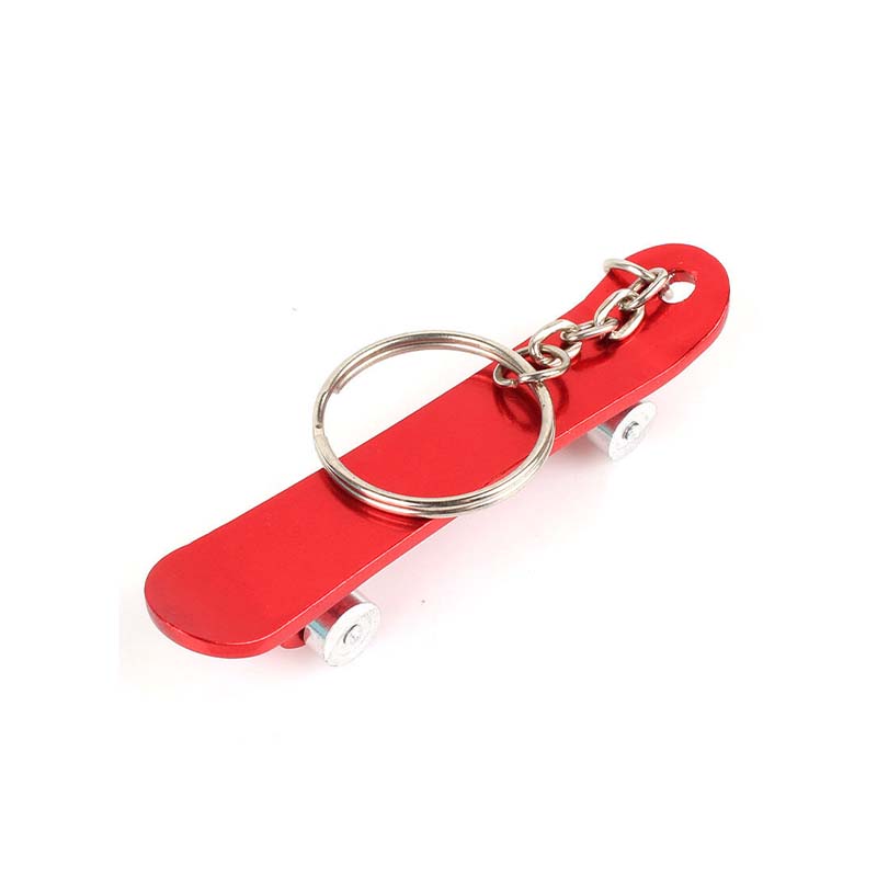 Mini Skateboard Keychain with Bottle Opener