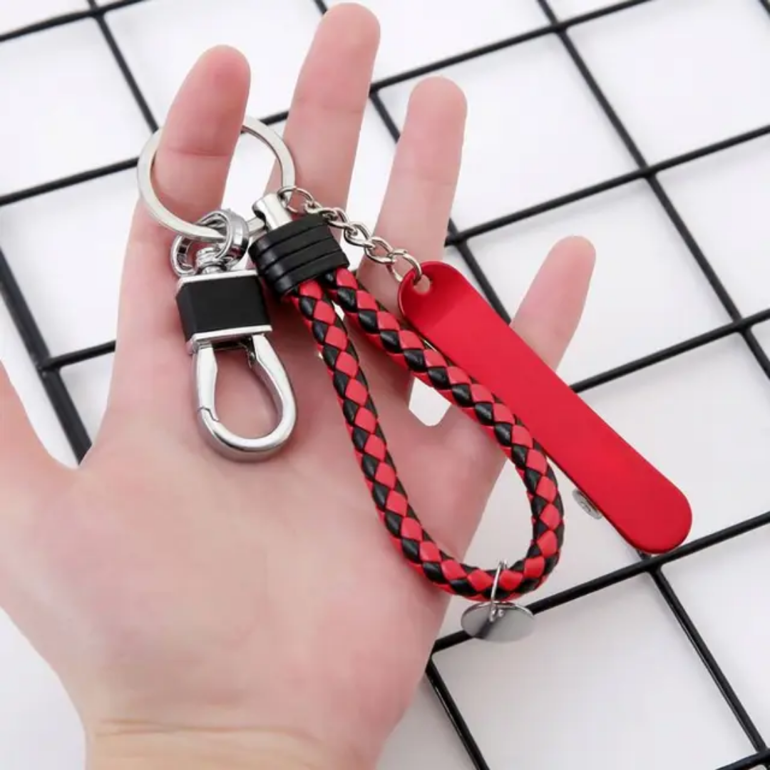 Mini Skateboard Keychain with Bottle Opener