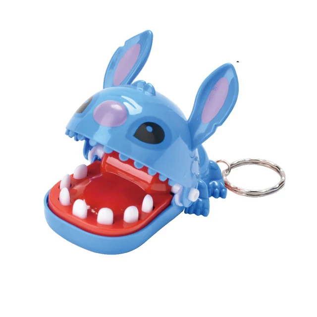 Tricky Finger Trapping Toy Keychain | Stitch