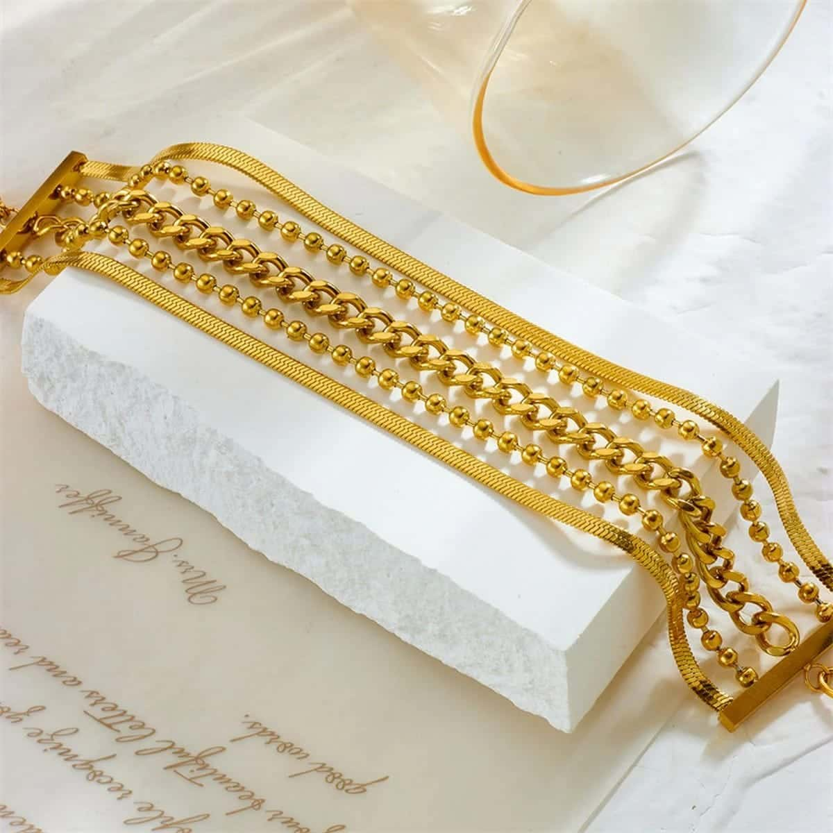 Luxury Luster Chain Bracelet