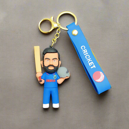 Legendary Indian Cricketers Keychains