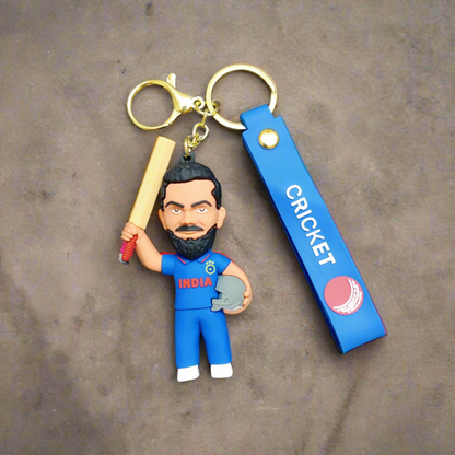 Legendary Indian Cricketers Keychains