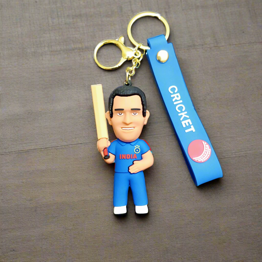 Legendary Indian Cricketers Keychains